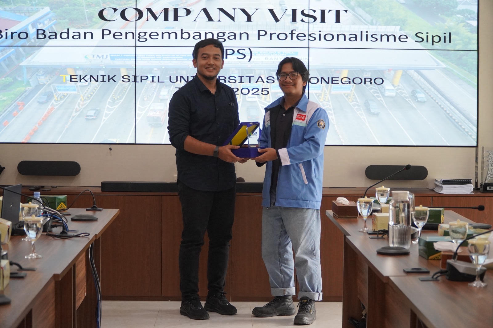 Kunjungan Kerja BPPS UNDIP ke TMJ dalam Pembelajaran Operasional & Pemeliharaan Tol Semarang–Solo